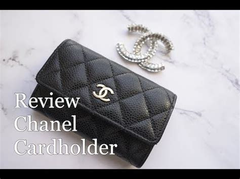 ราคา chanel card holder|รีวิวแบรนด์เนม Chanel card holder on chain.